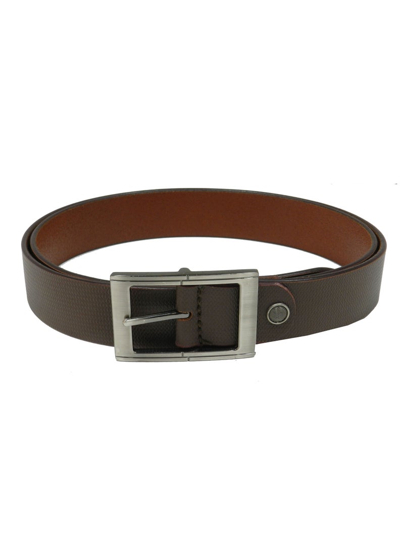 GENUINE LEATHER 35MM FORMAL AND CASUAL BROWN BELT FOR MENS 35MM