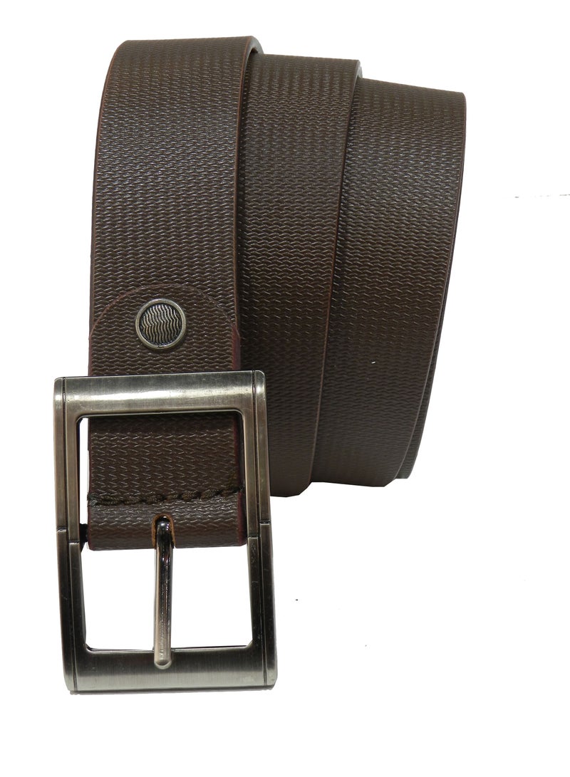 GENUINE LEATHER 35MM FORMAL AND CASUAL BROWN BELT FOR MENS 35MM