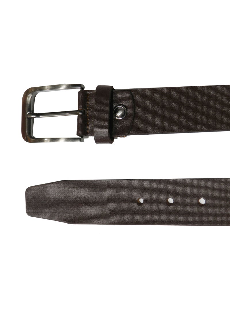 GENUINE LEATHER 40MM FORMAL AND CASUAL BROWN BELT FOR MENS