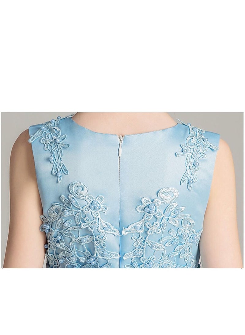 Kids Clothing For Birthday Wedding Party Blue Color