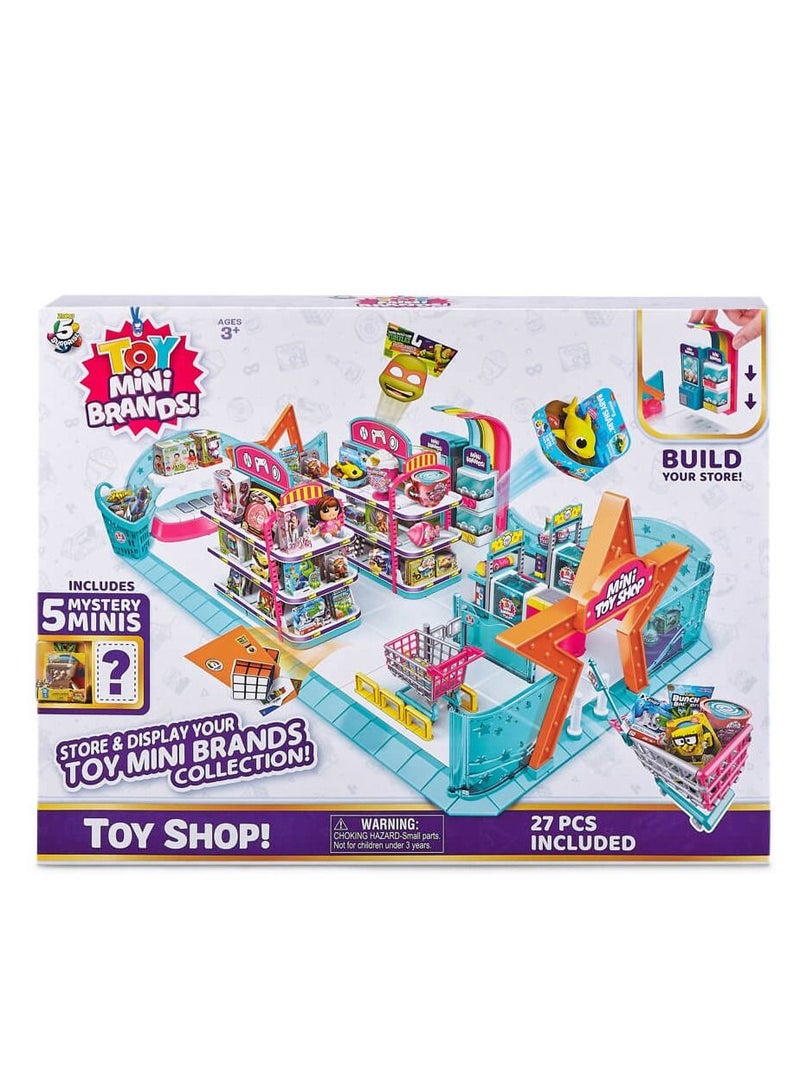 Zuru 5 Surprise Mini Brands Toy Shop Playset