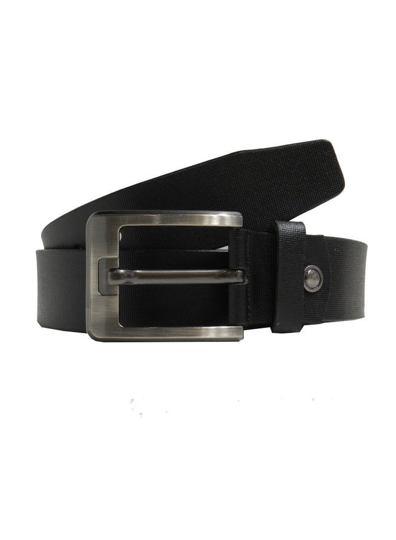 GENUINE LEATHER 40 MM FORMAL AND CASUAL BLACK BELT FOR MENS