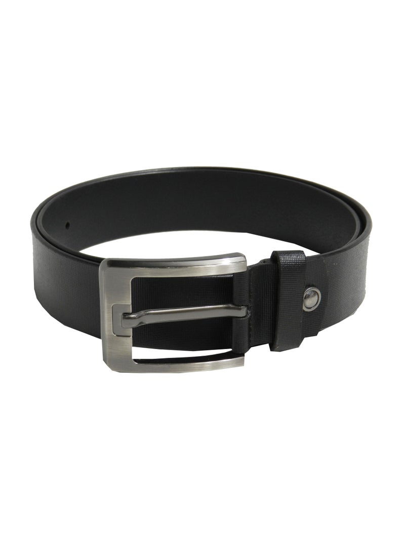 GENUINE LEATHER 40 MM FORMAL AND CASUAL BLACK BELT FOR MENS