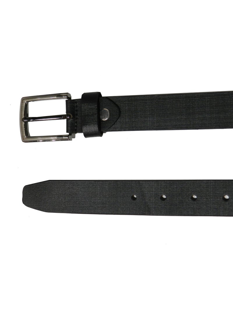 GENUINE LEATHER 30 MM FROMAL BELT FOR UNISEX IN BLACK