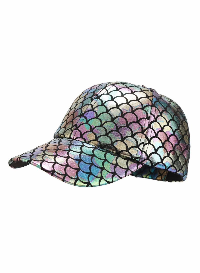 Baseball Cap, Adjustable Fish Scales Sun Visor Hats