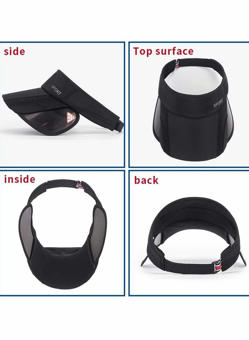 Summer Sun Visor Hat UV Protection Beach Adjustable Golf Tennis Volleyball Cap