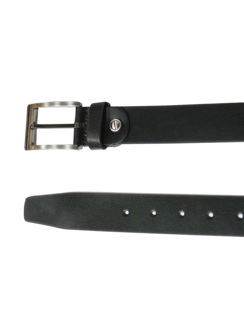GENUINE LEATHER 35MM FORMAL AND CASUAL BLACK BELT FOR MENS