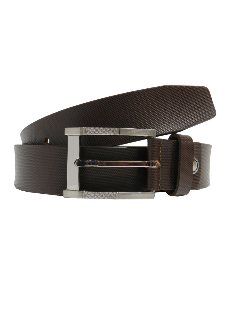 GENUINE LEATHER 35MM FORMAL AND CASUAL BROWN BELT FOR MENS