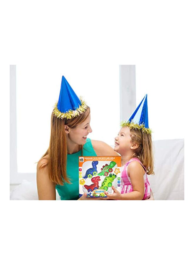 4-Piece Dinosaur Toys