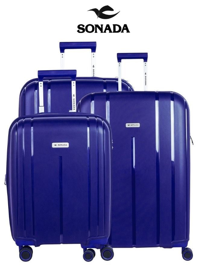 Unbreakable Luggage Set of 4 With 4 Double Wheel