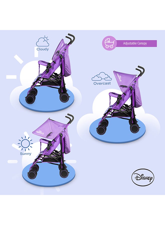 Frozen 2 Lightweight Adventure Stroller With Storage Cabin