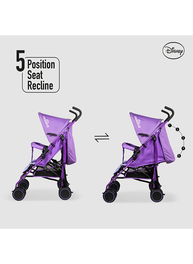 Frozen 2 Lightweight Adventure Stroller With Storage Cabin