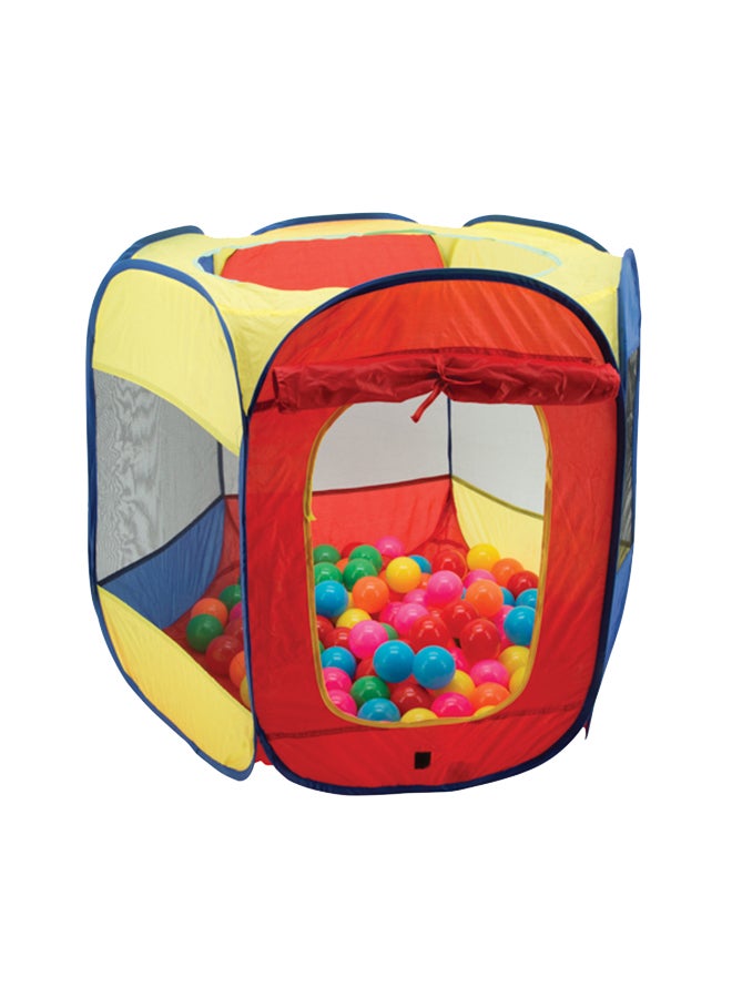 Play Tent With 50 Balls 35x 18x 37cm