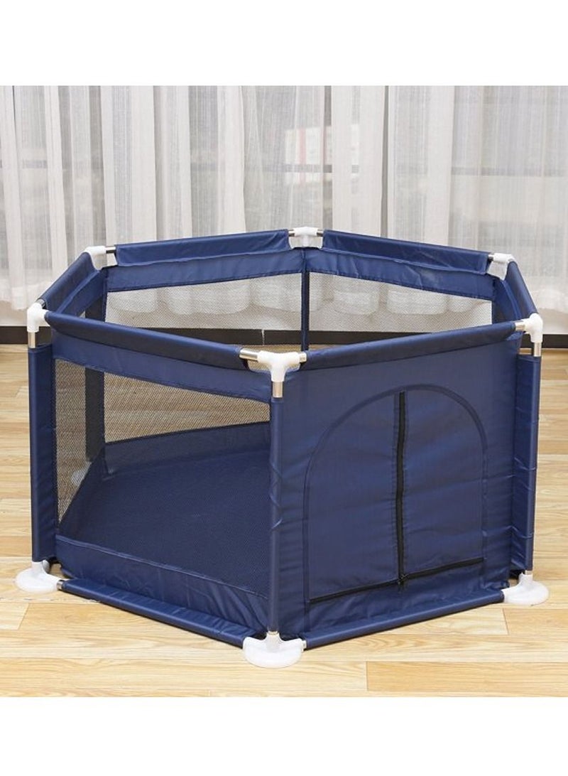 Baby Home Child Safety Fence, Playpens Foldable Baby Playard Palypen Home Child Safety Fence Playground Children Play Fence Washable 6-Panel and Crawling...