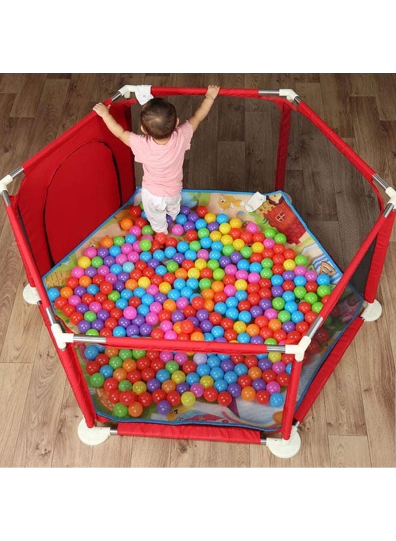 Playpen for Children Playpen Octagonal Large Area Kids Tent Pool Balls Baby Playpen Ball Pool for Baby Fence Kids Tent