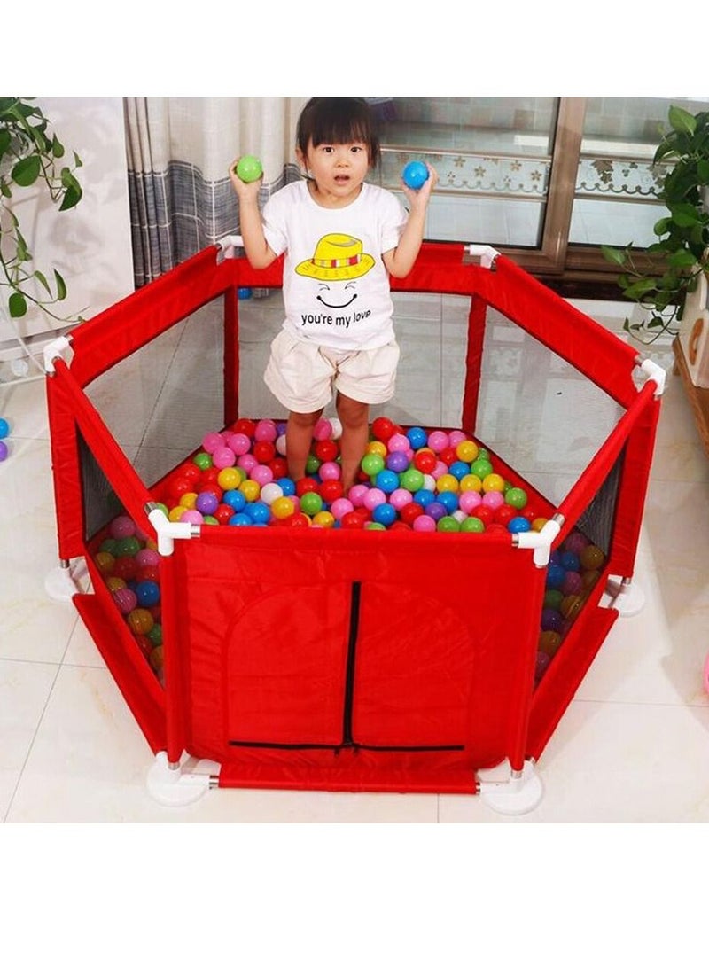 Playpen for Children Playpen Octagonal Large Area Kids Tent Pool Balls Baby Playpen Ball Pool for Baby Fence Kids Tent