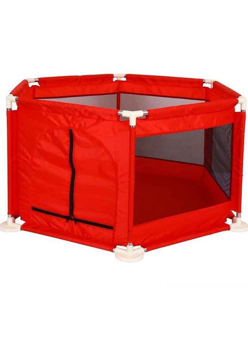 Playpen for Children Playpen Octagonal Large Area Kids Tent Pool Balls Baby Playpen Ball Pool for Baby Fence Kids Tent