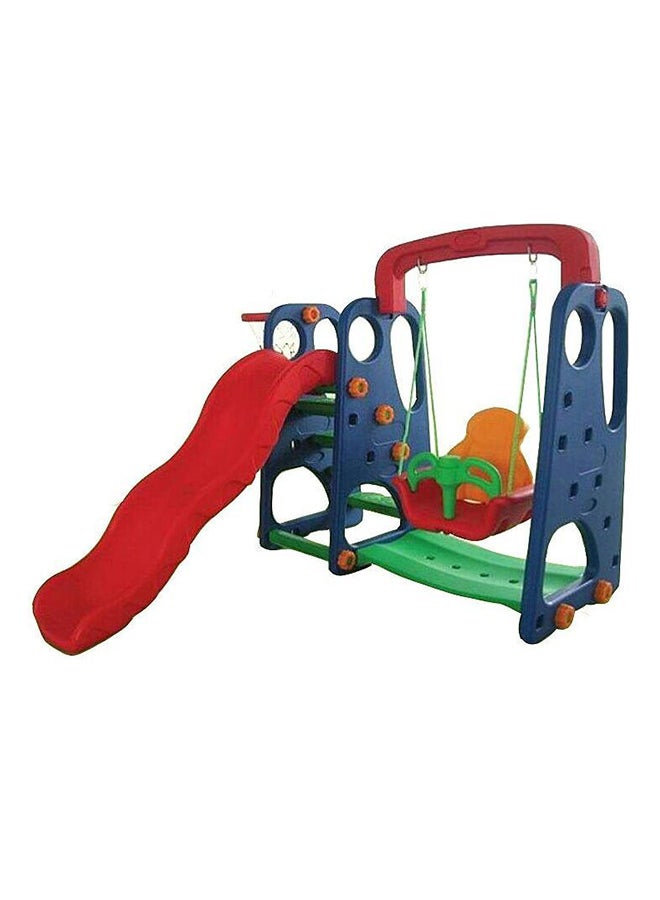 3-In-1 Swing And Slide Basketball Game 170cm
