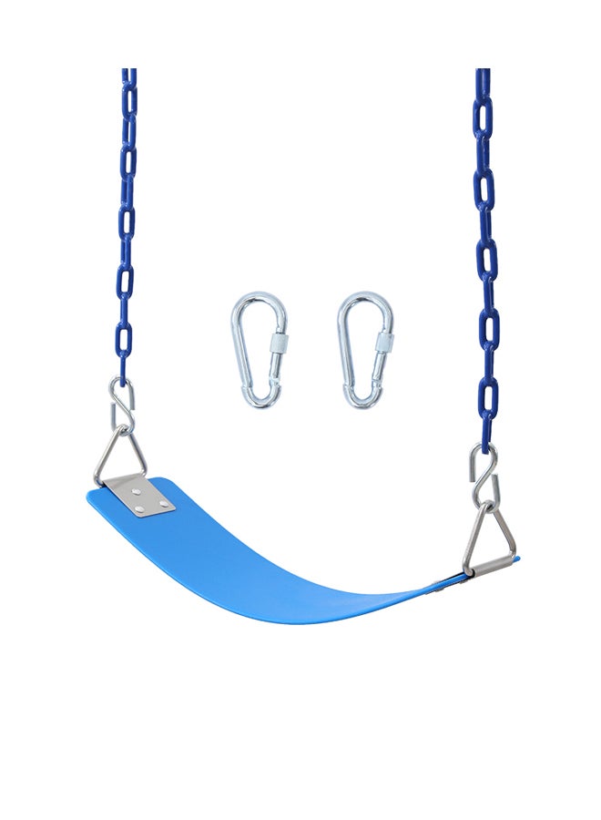 Attractive Blue Swing Seat With Full Set 61x15x150cm