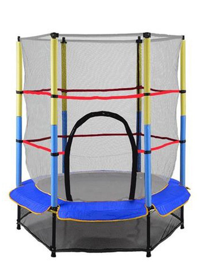 5.5ft Waterproof Comfortable Breathable Full Enclosured Portable Jumping Trampoline 140x140x160cm