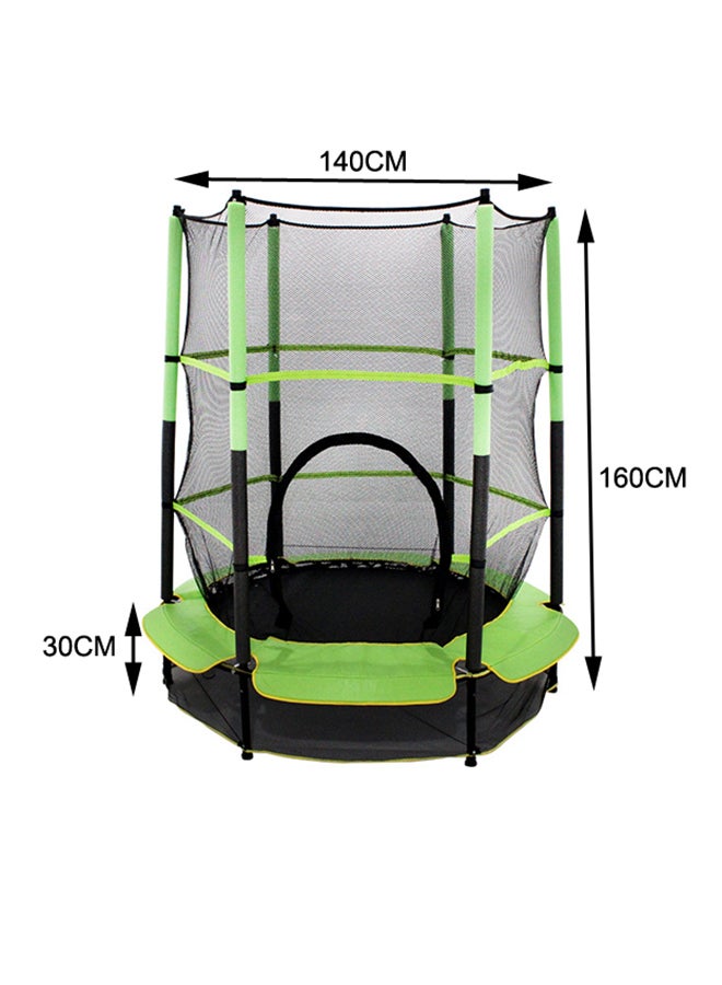 5.5ft Colorful Jump Outdoor Trampoline Park Equipment Commercial Fitness Indoor Kids 140X140X160cm