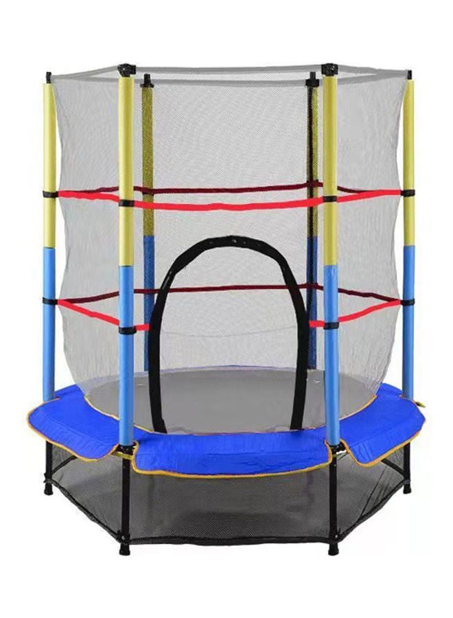 Trampoline 5.5 Feet Soft Comfortable Indoor And Outdoor Lightweight Portbale Jumping Trampoline 140X140X160cm