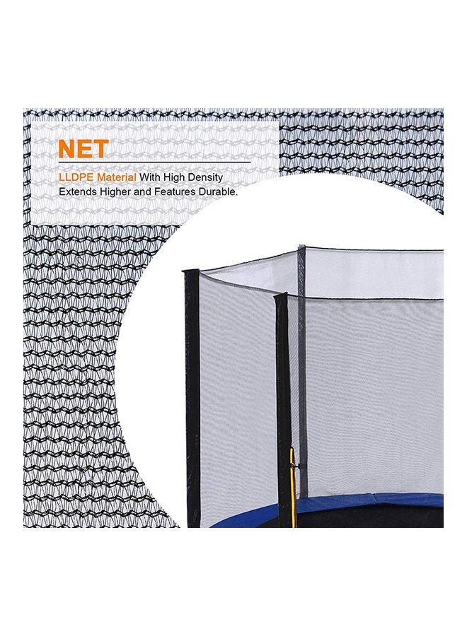 Trampoline 8 Feet Round  Fitness Gymnastic Outdoor Trampoline 244X244X210cm