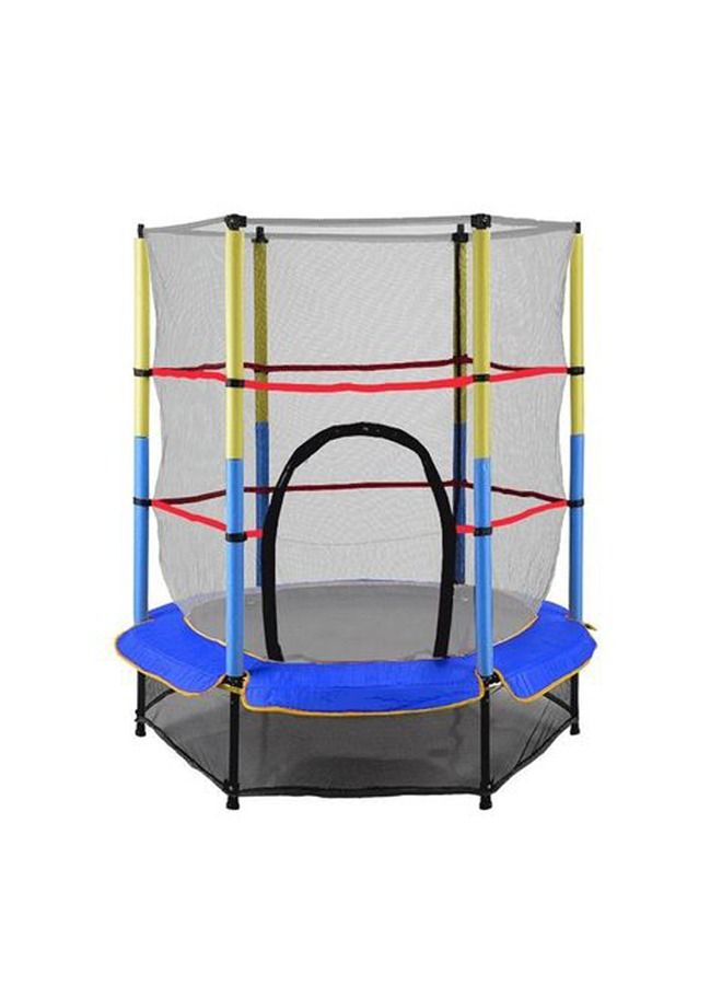 5.5FT Jumping Trampoline Waterproof Breathable Full Enclosed Portable