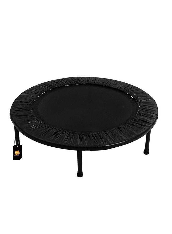 48 Inch Mini Exercise Trampoline For Adults or Kids-Indoor Fitness Rebounder Trampoline With Safety Pad 120x120x23cm