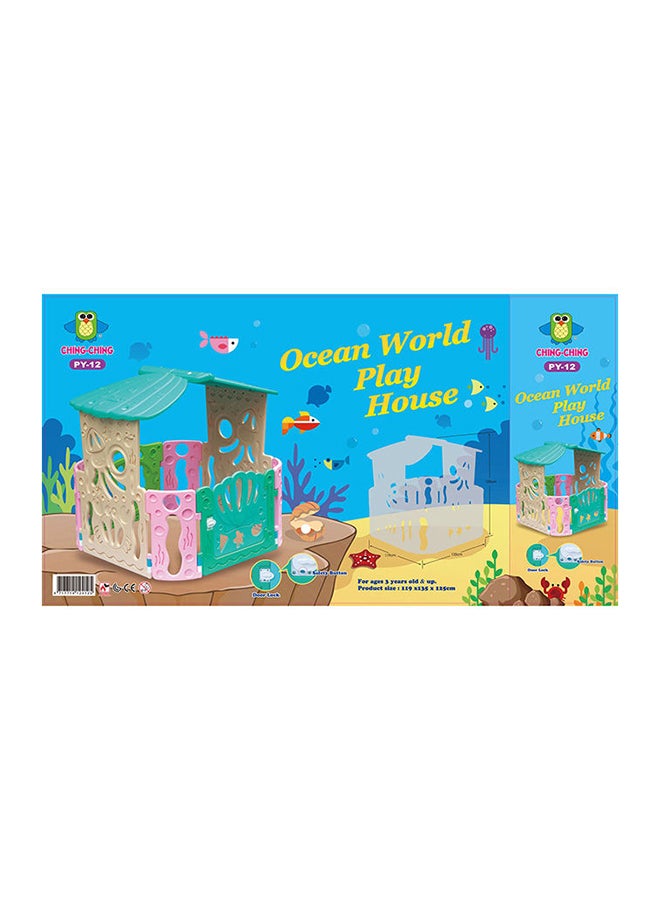 Ocean World Play House 119x135x125cm
