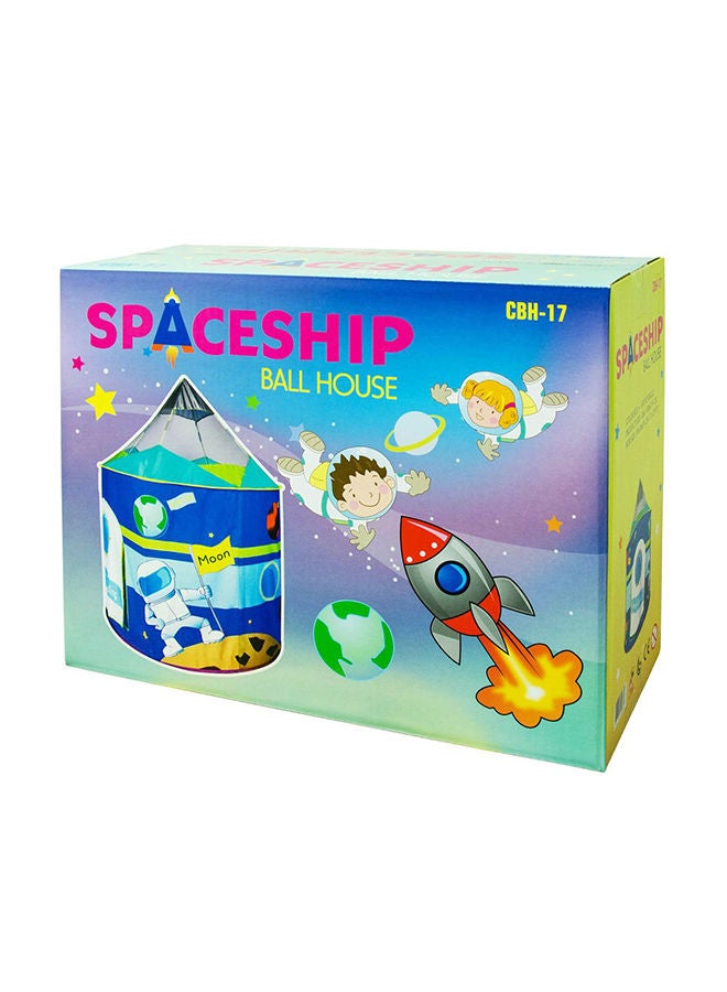 Spaceship House With 100-Piece Balls