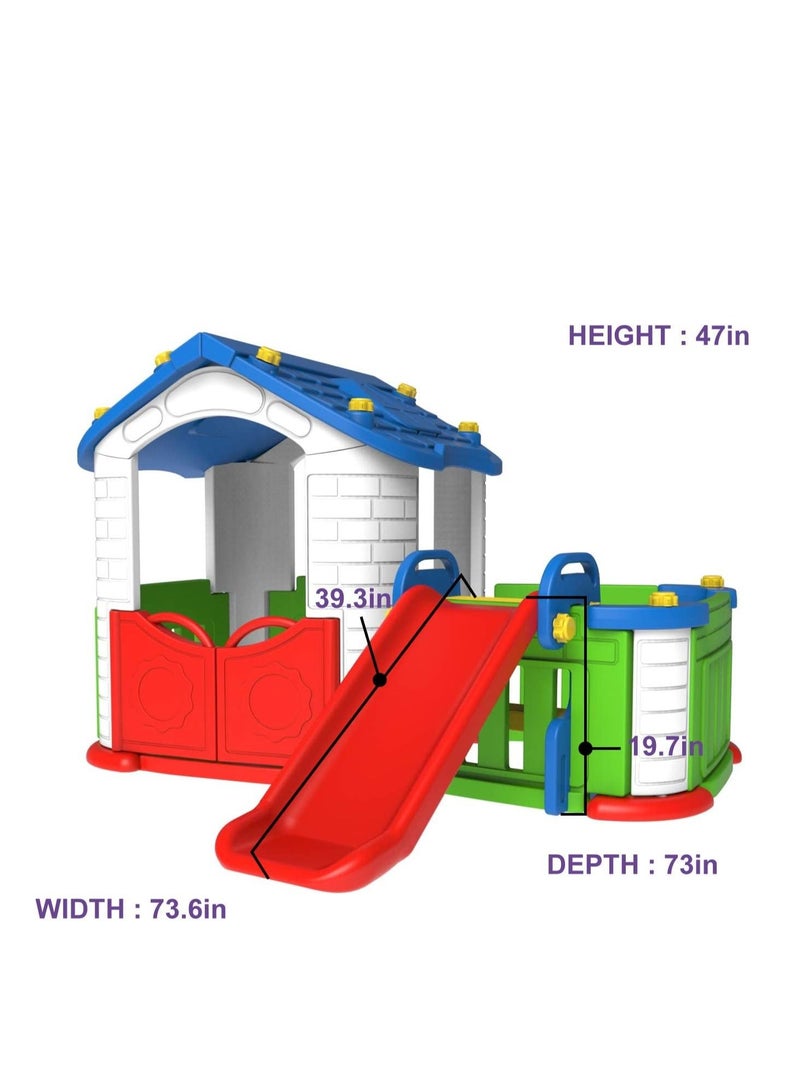 Big Play House With Slide