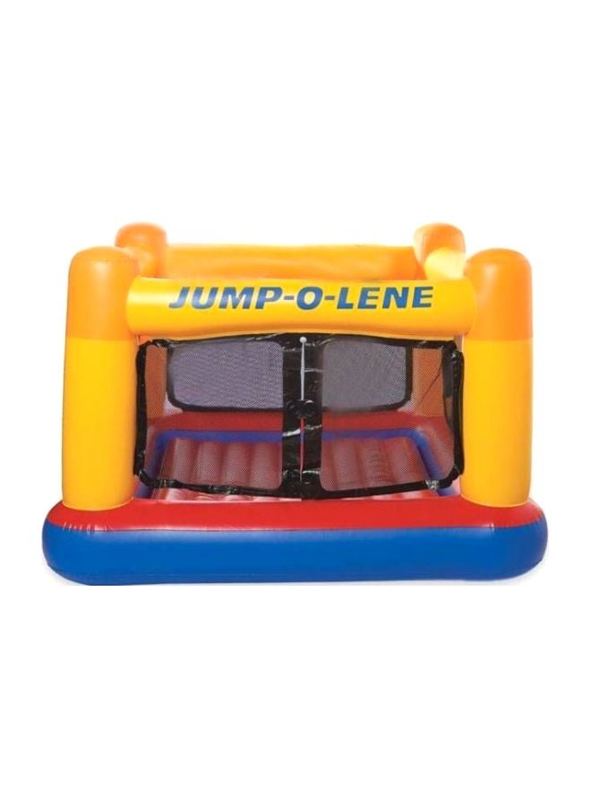 Portable Foldable Inflatable Compact Indoor Outdoor Jump-O-Lene Bouncer 174x174x112cm