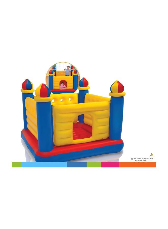 Jump-O-Lene Inflatable Castle Bouncer 69x69x53inch