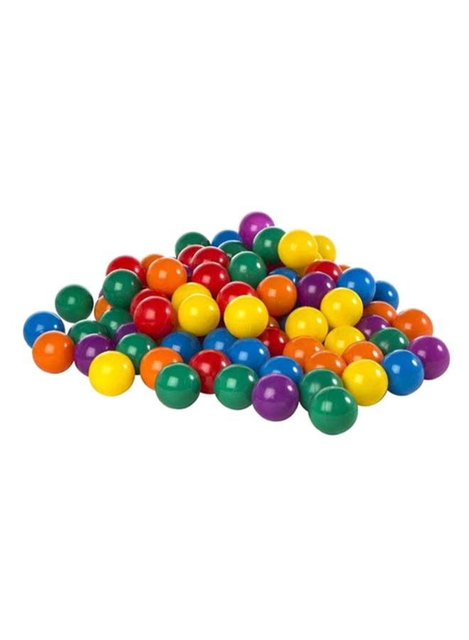 100-Piece Non Toxic Fun Pit Balls Colorful Ocean Kids Play Ball 7x7x7cm