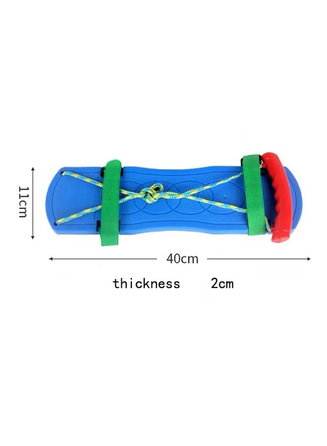 4-Piece Sensory Integration Training Equipment Double Cooperative Board Balance Double Game - Assorted 40x11x2cm