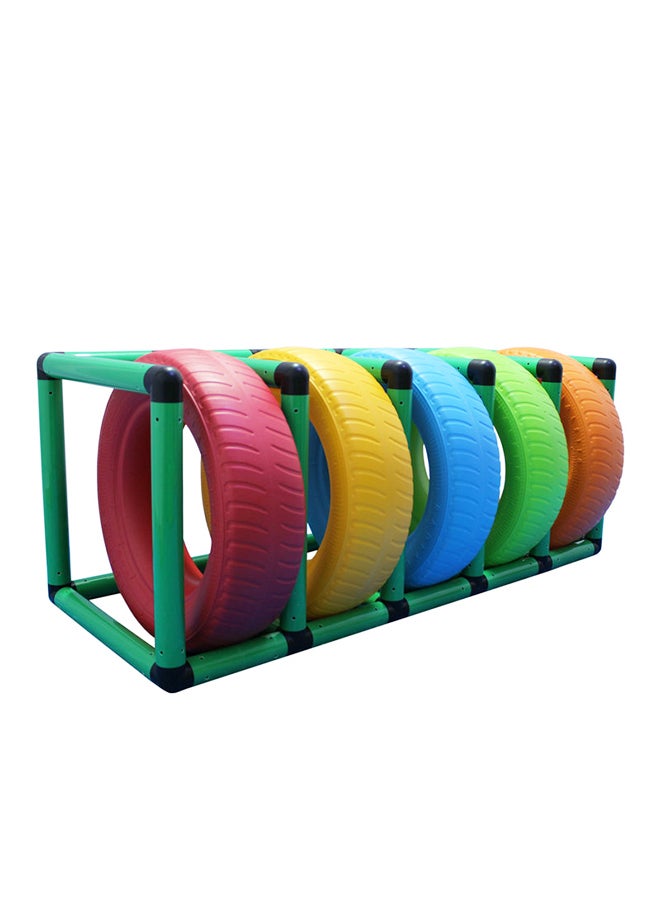 New Style Plastic Tire Storage Rack For Kid 255x53x53cm