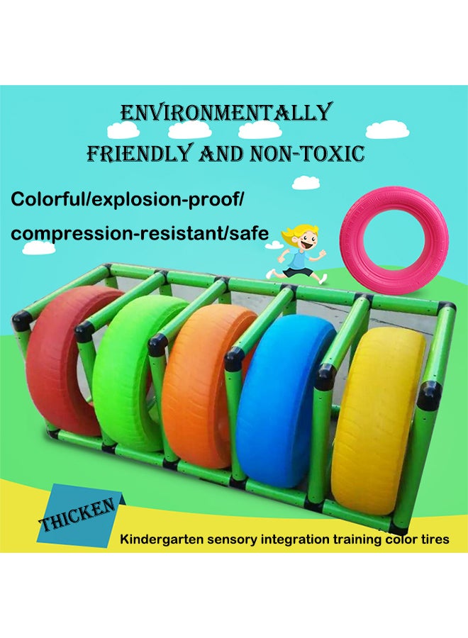 New Style Plastic Tire Storage Rack For Kid 255x53x53cm