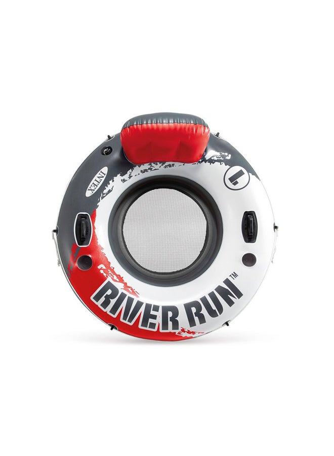 River Run 1 Inflatable Floating Lake Tube - Red Fire Edition