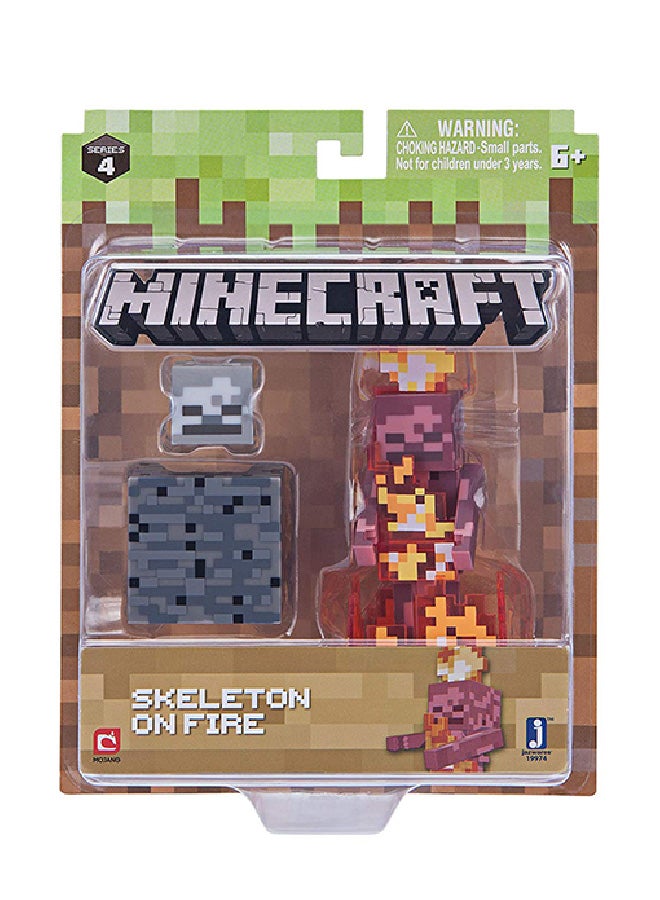Skeleton on Fire Figure Pack