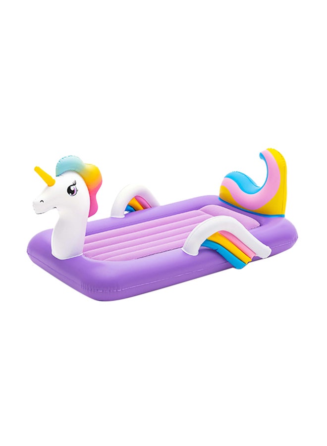 Dreamchaser Airbed - Unicorn Combination White/Purple 1.96mx1.04mx84cm