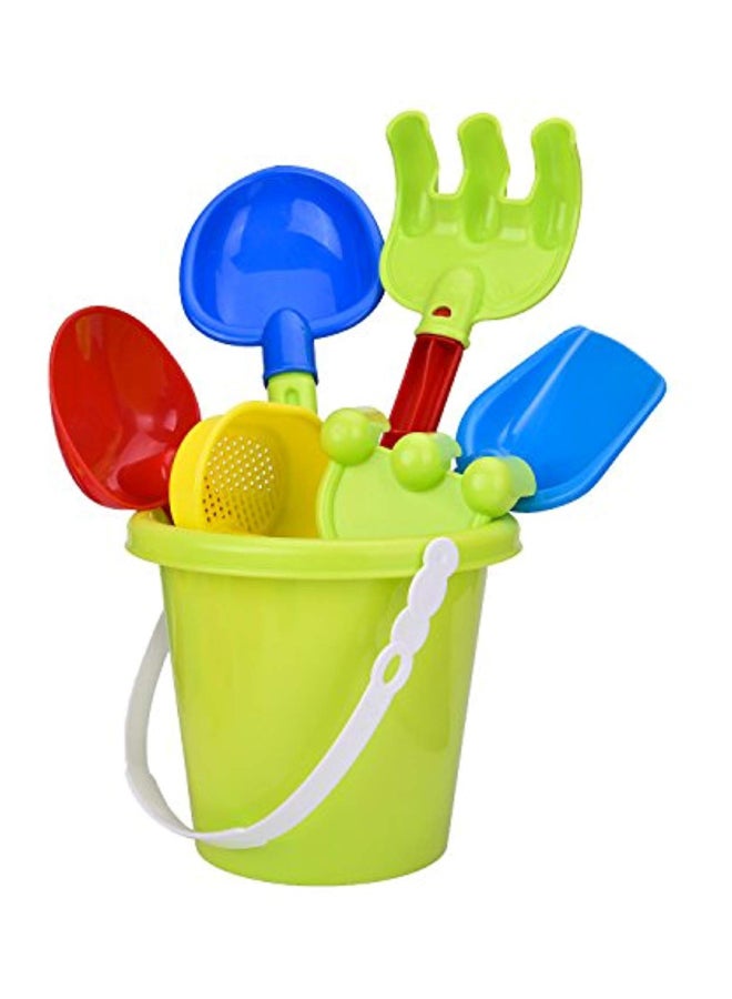 19-Piece Kids Beach Sand Plastic Toys Set