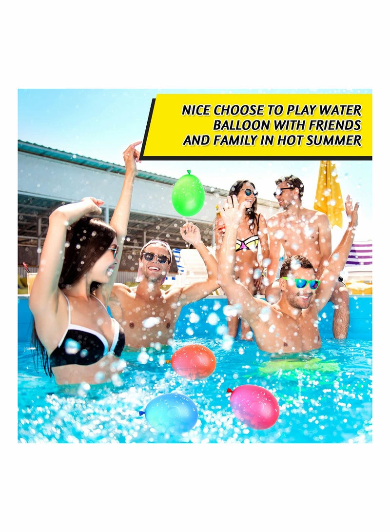 2 Pieces Water Balloon Launcher 500 Yard with 500 Balloons, 2-3 Person Balloon Giant Sling T-shirt Launcher
