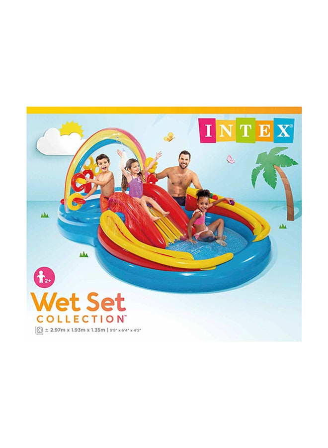 Rainbow Ring Play Center Inflatable 297x193x135cm