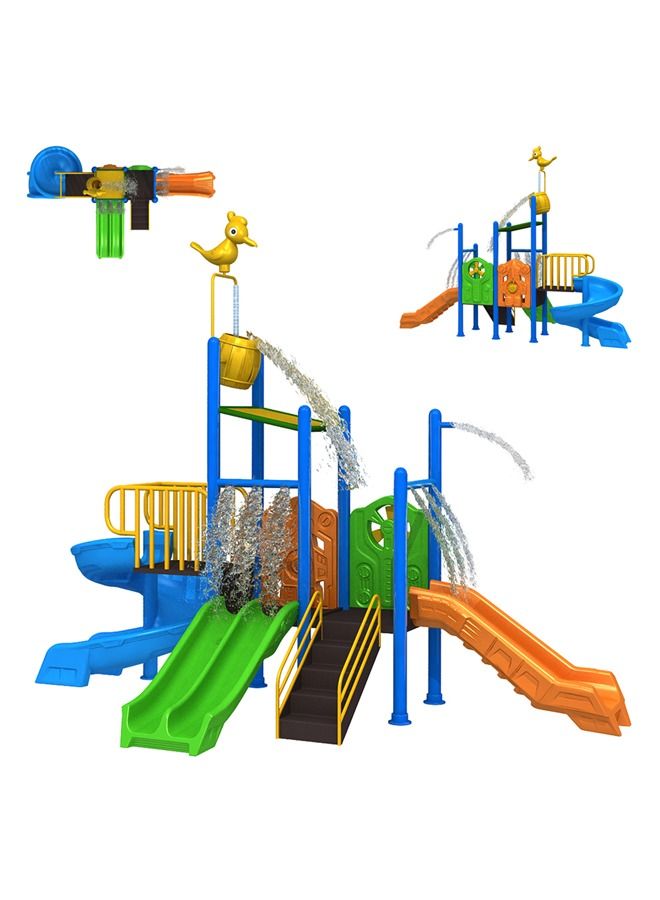 Water Play Equipment Outdoor Kids Playground Plastic Pool Playground