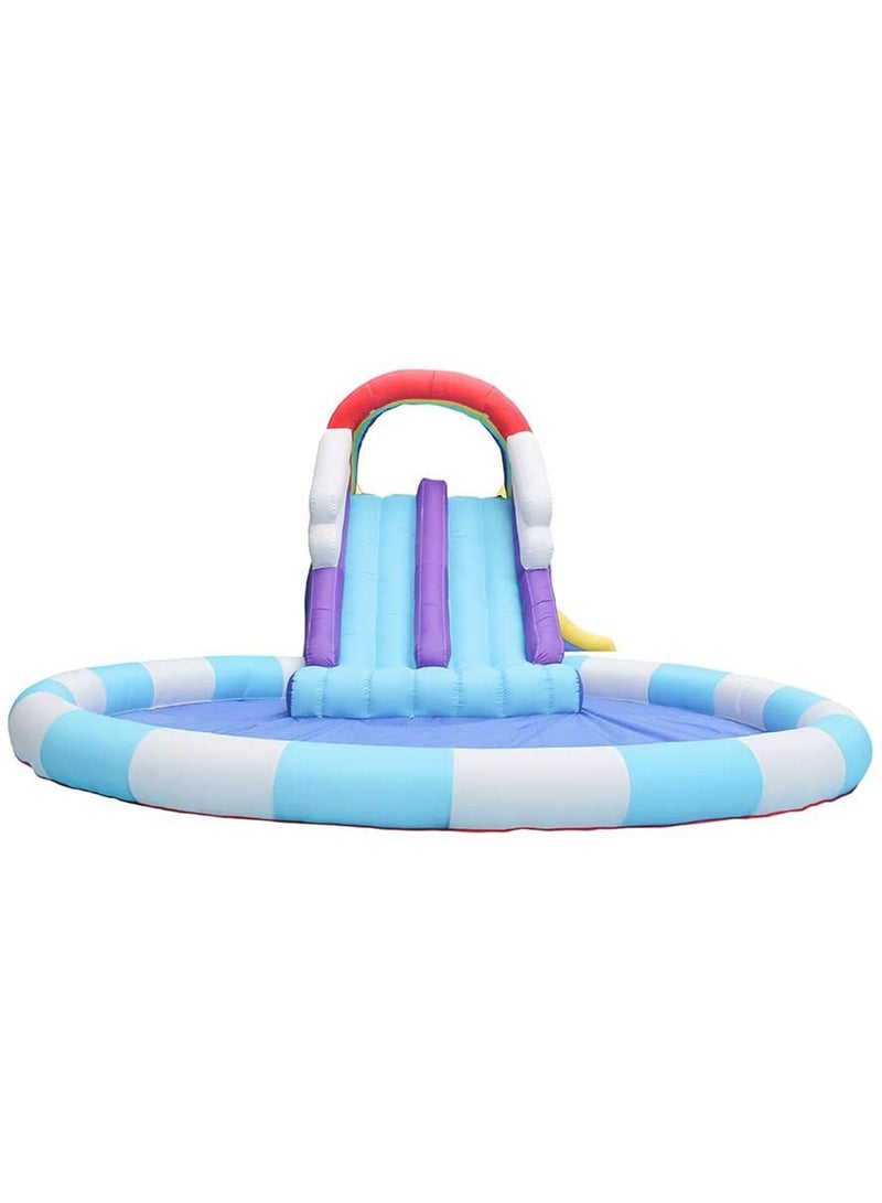 Outdoor Inflatable Bouncer Kids Bouncy Castle With Slide For Children