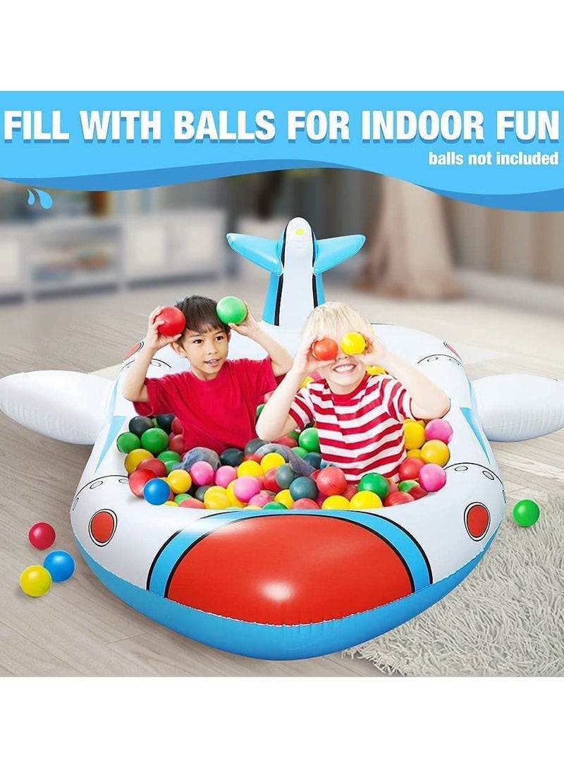 Sprinkler Pool for Kids Large Size 70inch 3 in 1 Splash Water Playing Pad(Spaceship)