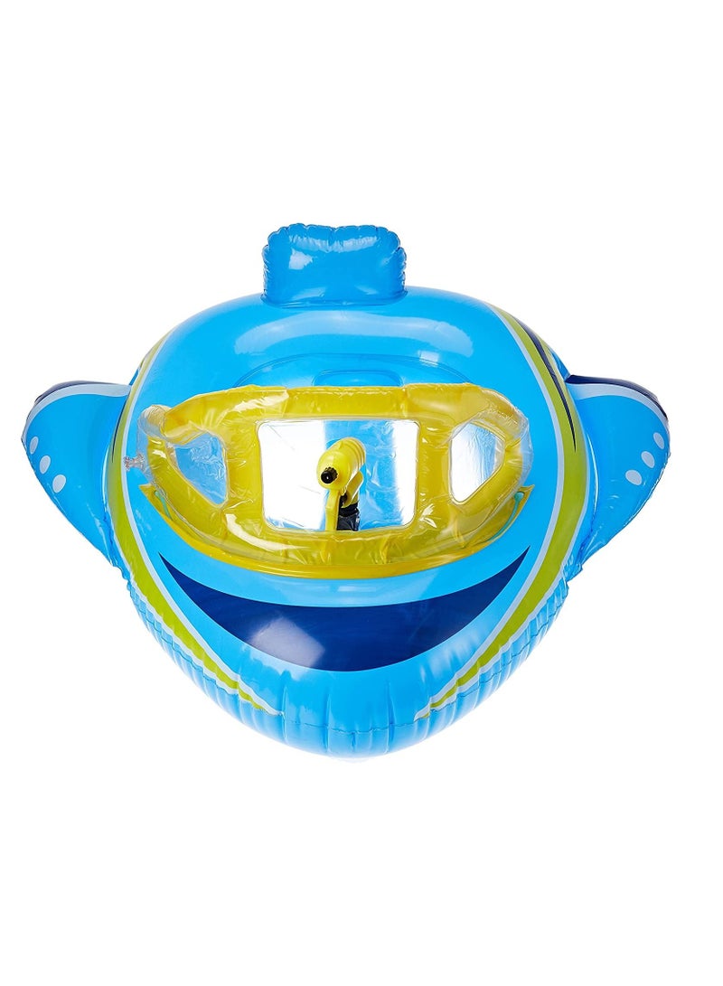 Inflatable Airship Rider With Water Gun