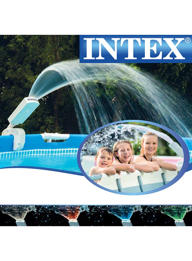 LED Pool Fountain Sprayer 7.2x18.9x9.9inch