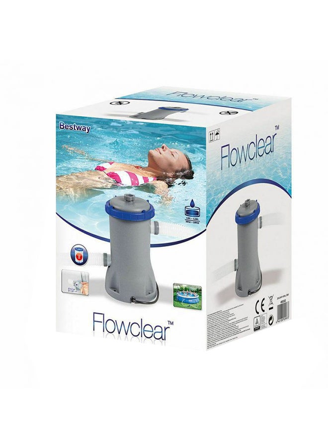 Flowclear Filter Pump - Grey 3.2cm